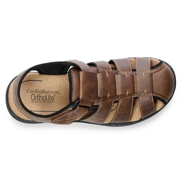 Croft & Barrow Ortholite Rupert Men\'s Fisherman Sandals main image 7